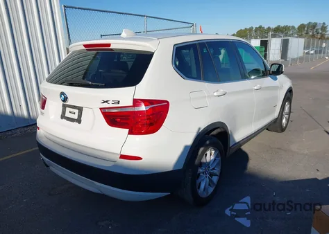 2014 BMW X3 xDrive28I из США, поврежденный, VIN 5UXWX9C51E0D30627